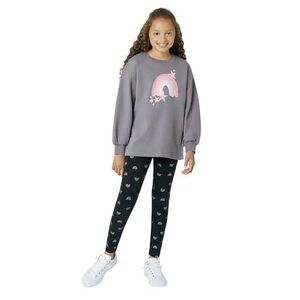 BCBG Girls‎ Rainbow Glitter Purple Pink Black Set 2-piece Set Large (14/16) New!